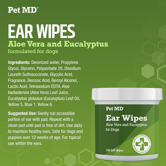 Dog Ear Cleaning Wipes