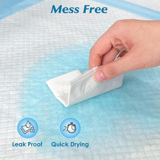 PawDry Emergency Absorbent Sheets - Instant Liquid Lock & Odor Control for Hardwood Floors