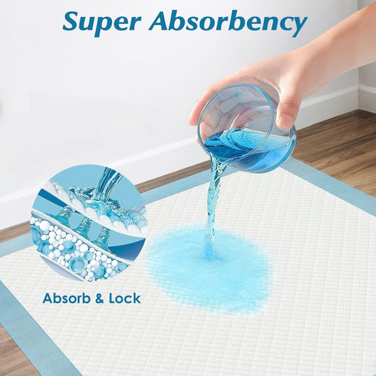 PawDry Emergency Absorbent Sheets - Instant Liquid Lock & Odor Control for Hardwood Floors