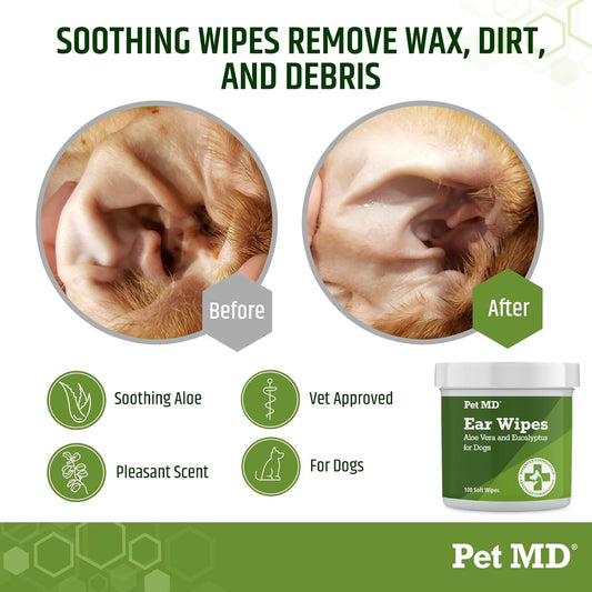 Dog Ear Cleaning Wipes